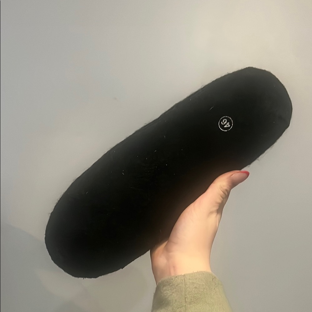 Nootkas Charcoal Gray Slip-On Loafers with Cozy Wool Material - Picture 5 of 8